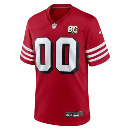 80th Anniversary Alternate Custom Game Jersey g